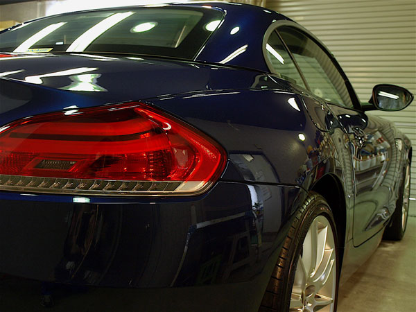 BMW Z4　ガラスコーティング施工画像