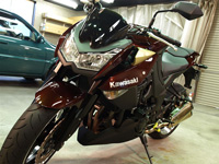 バイクコ−ティング施工車　Kawasaki　Z1000